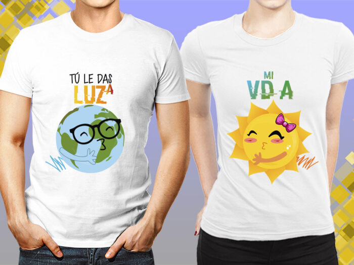 white t shirt on a young man template