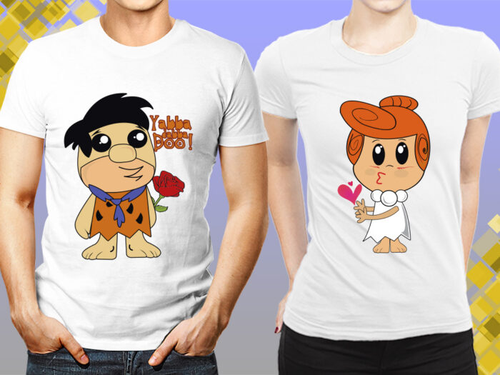 white t shirt on a young man template